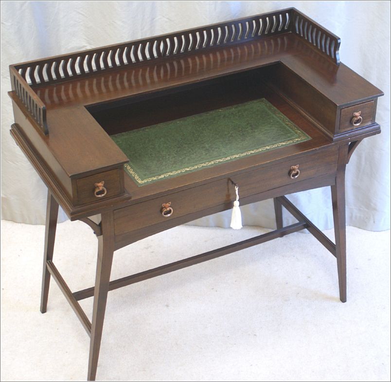 4035 Ladies Arts & Crafts Writing Desk by Goodyers (5)